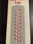 Royal Crown Cola Vintage Metal Wall Thermometer