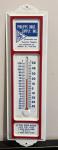 Philips Bros. Vintage Metal Wall Thermometer