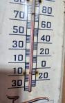 Vintage 27" Pepsi Cola Bottle Cap Thermometer