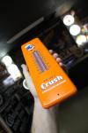 1950s Orange Crush Soda Metal Thermometer Sign
