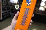 1950s Orange Crush Soda Metal Thermometer Sign