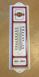 Harley Davidson Motorcycle Sales Metal Thermometer