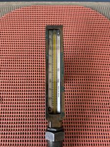 Vintage Brass Nautical Steam Thermometer