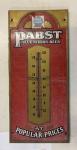 Pabst Blue Ribbon Beer Vintage Thermometer Sign
