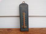 Vintage Blue Coal Anthracite Wall Thermometer