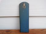 Vintage Blue Coal Anthracite Wall Thermometer