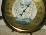 1940s Pilot Beer Ship's Wheel Thermometer