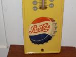 Pepsi Embossed Vintage Advertising Thermometer