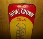 1940s Royal Crown Cola Color Thermometer
