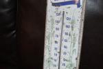 1950s Dawson's Beer Painted Metal Thermometer Sign