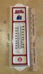 Pepsi-Cola Keystone Cops Embossed Metal Thermometer