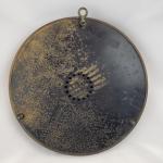 Vintage Round Advertising Thermometer from Early 1900s