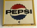 1963 Pepsi Cola Tin Wall Thermometer