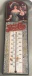 1973 Vintage Pepsi Cola Wood Thermometer Sign