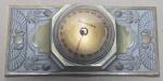 Antique Brass Egyptian Revival Thermometer by Schaeffer