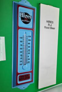 1980s HIRES ROOT Beer Outdoor Thermometer - NOS