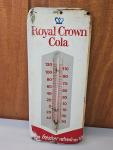 Vintage Royal Crown Cola Thermometer Sign