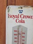 Vintage Royal Crown Cola Thermometer Sign