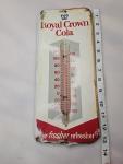 Vintage Royal Crown Cola Thermometer Sign