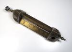 Taylor Bros. Antique Brass Thermometer, 1887