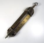 Taylor Bros. Antique Brass Thermometer, 1887