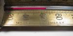 Taylor Bros. Antique Brass Thermometer, 1887