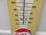 1957 Pepsi Cola Vintage Tin Wall Thermometer
