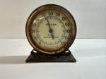 Vintage Tel-Tru Copper Plated Room Thermometer 0-120°