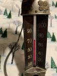 Late 1800s Brass Thermometer by Taylor Bros