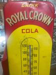 Royal Crown Cola Antique Thermometer Sign