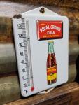 Royal Crown Cola Porcelain Thermometer Sign