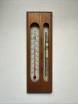 Vintage Pool's Signal Service Thermometer & Barometer