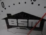 BSM Vintage Advertising Thermometer 12" Dial