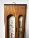 Vintage Pool's Signal Service Thermometer & Barometer