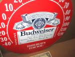 Budweiser "This Bud Is For You" Thermometer Sign
