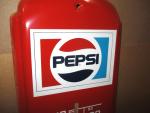 Vintage Pepsi-Cola Big Thermometer Sign with Logos
