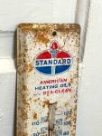 1962 AMOCO Oil Company Advertising Thermometer Sign