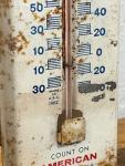 1962 AMOCO Oil Company Advertising Thermometer Sign