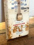 1962 AMOCO Oil Company Advertising Thermometer Sign