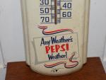 Pepsi-Cola Vintage Metal Thermometer