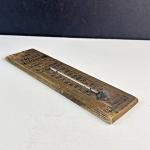 Vintage Wooden Thermometer The Savings Institution Williamsport PA