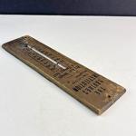 Vintage Wooden Thermometer The Savings Institution Williamsport PA