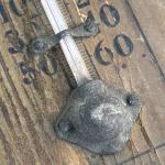Vintage Wooden Thermometer The Savings Institution Williamsport PA