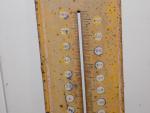 1969 Say Pepsi Please Metal Thermometer