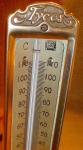 Antique Taylor Tycos Brass Alcohol Thermometer