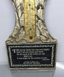 Vintage Mother Mary Advertising Thermometer - Dry Cleaner