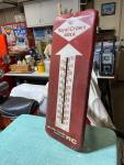 1950s RC Royal Crown Cola Metal Thermometer