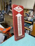 1950s RC Royal Crown Cola Metal Thermometer