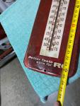 1950s RC Royal Crown Cola Metal Thermometer