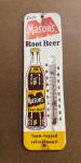 Mason's Root Beer Vintage Metal Advertising Thermometer